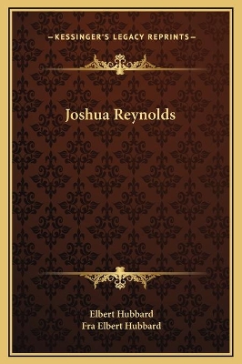 Book cover for Joshua Reynolds