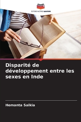 Book cover for Disparité de développement entre les sexes en Inde