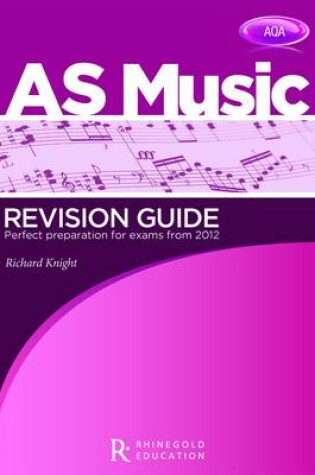 Cover of AQA AS Music Revision Guide