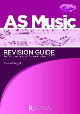 Book cover for AQA AS Music Revision Guide