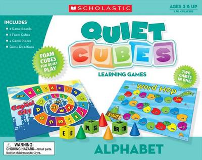 Book cover for Alphabet Quiet Cubes Learning Games