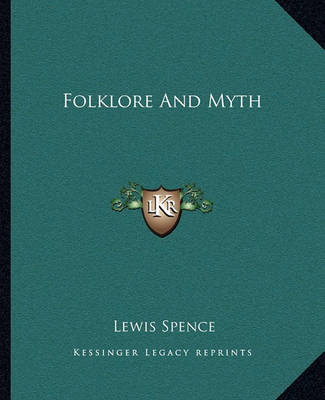 Book cover for Folklore And Myth