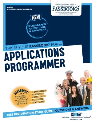 Book cover for Applications Programmer (C-4789)