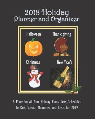 Book cover for 2018 Holiday Planner and Organizer