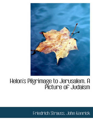 Book cover for Helon's Pilgrimage to Jerusalem. a Picture of Judaism