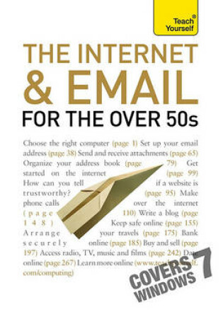 Cover of The Internet and Email for the Over 50s