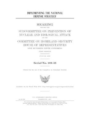 Book cover for Implementing the national defense strategy