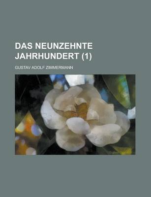 Book cover for Das Neunzehnte Jahrhundert (1)