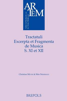 Cover of ARTEM 14 Tractatuli, excerpta et fragmenta de musica s. XI et XII