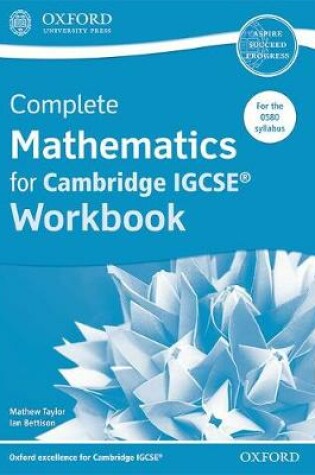 Cover of Complete Mathematics for Cambridge IGCSE (R) Workbook