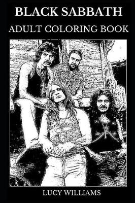 Book cover for Black Sabbath Adult Coloring Book