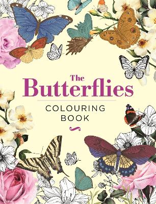 Book cover for The Butterflies Colouring Book