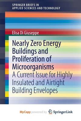 Book cover for Nearly Zero Energy Buildings and Proliferation of Microorganisms