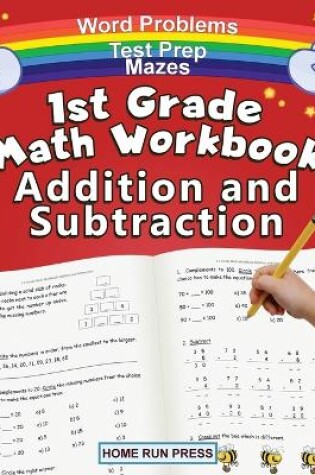 Cover of 1st Grade Math Workbook Addition and Subtraction