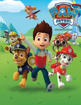 Book cover for Paw Patrol Coloring Book