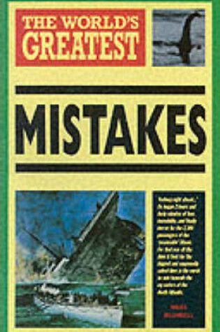 Cover of World's Greatest Mistakes