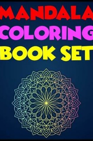 Cover of Mandala Coloring Book Set