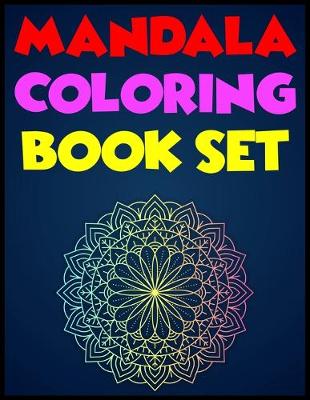 Book cover for Mandala Coloring Book Set