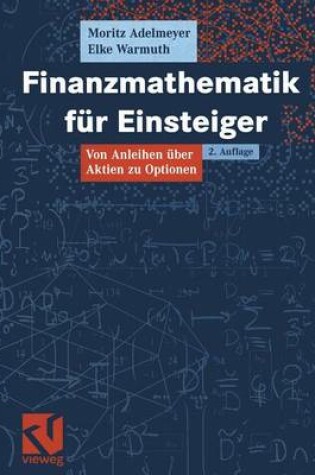 Cover of Finanzmathematik Fur Einsteiger