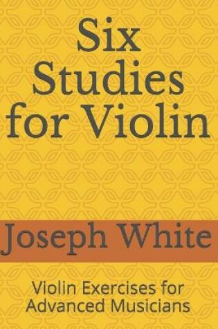 Cover of Six Studies for Violin