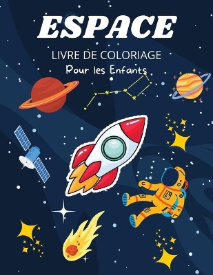 Book cover for Livre de coloriage de l'espace