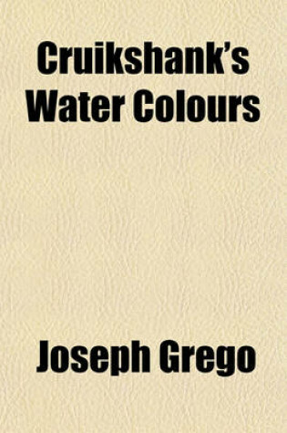 Cover of Cruikshank's Water Colours