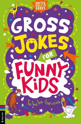 Book cover for Gross Jokes for Funny Kids