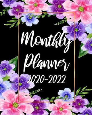 Book cover for Monthly Planner 2020-2022