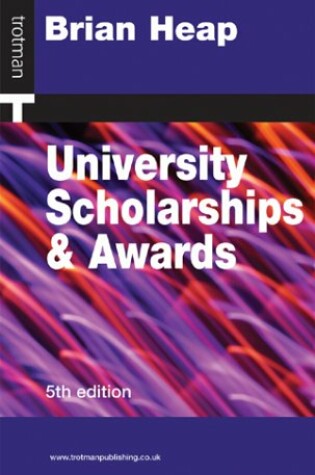 Cover of University Scholarships and Awards