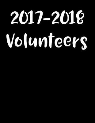 Book cover for 2017-2018 Volunteers