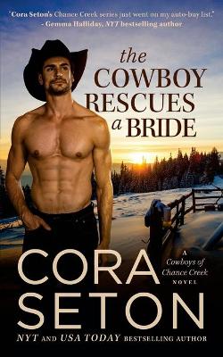 Book cover for The Cowboy Rescues a Bride