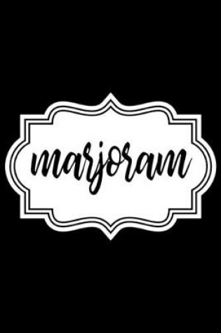 Cover of Marjoram