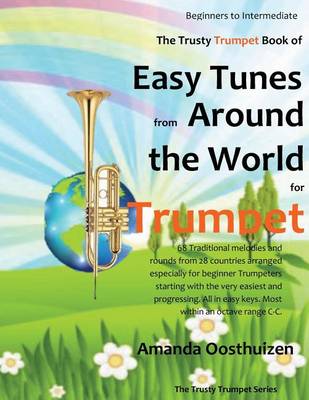 Book cover for The Trusty Trumpet Book of Easy Tunes from Around the World