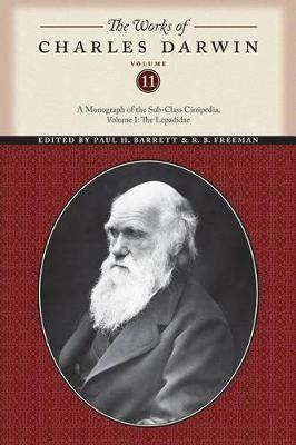 Book cover for Works Charles Darwin Vol 11 CB