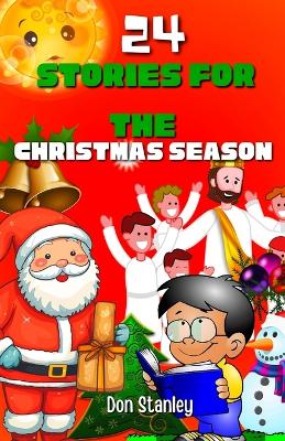 Book cover for 24 stories for the Christmas season