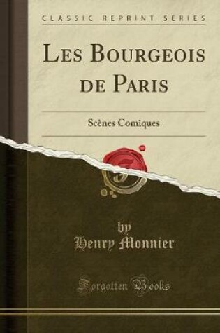 Cover of Les Bourgeois de Paris