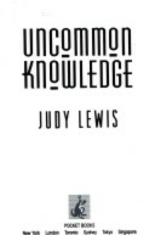 Cover of Uncommon Knowledge