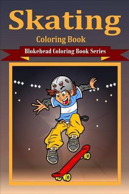 Book cover for Skating Coloring Book