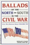 Book cover for Ballads of the North and South in the Civil War