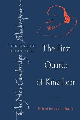 Book cover for The First Quarto of King Lear