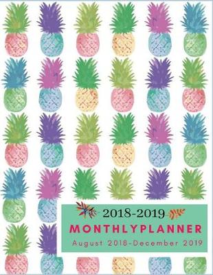 Cover of 2018-2019 Monthly Planner, August 2018 - December 2019