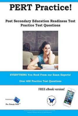 Book cover for PERT Practice! Post Secondary Education Readiness Test Practice Questions