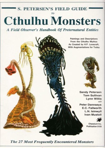 Book cover for Petersen's Field Guide to Cthulhu Monsters