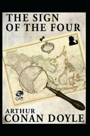 Cover of The Sign of the Four sherlock holmes book 2 Illustrated
