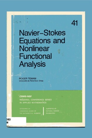 Cover of Navier-Stokes Equations and Nonlinear Functional Analysis