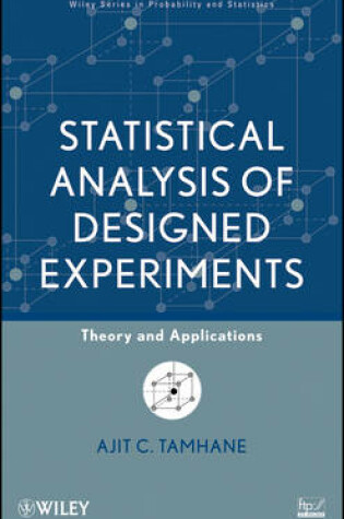 Cover of Statistical Analysis of Designed Experiments