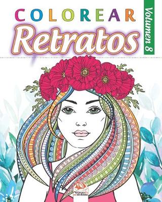 Cover of Colorear Retratos 8