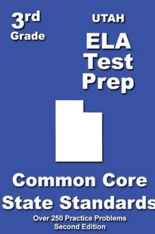 Cover of Utah 3rd Grade ELA Test Prep