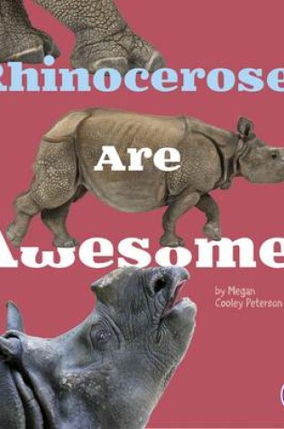 Cover of Rhinoceroses are Awesome (Awesome Asian Animals)