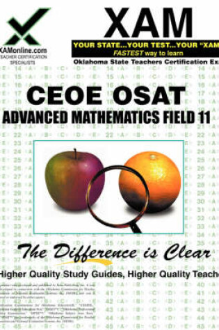 Cover of CEOE OSAT Advanced Mathematics Field 11